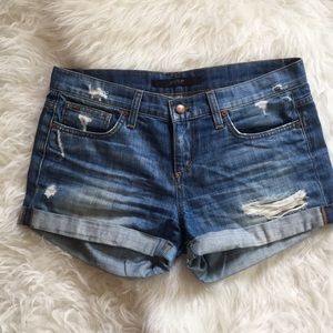 Joe’s Jeans Distressed Denim Shorts